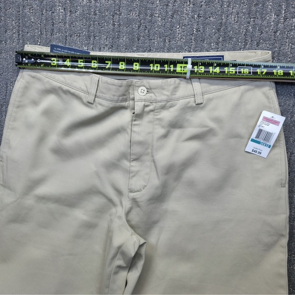 NWT Vineyard Vines Mens 35x32 Classic Fit Club Pant Chinos Khaki Beachnut Twill - Picture 7 of 10